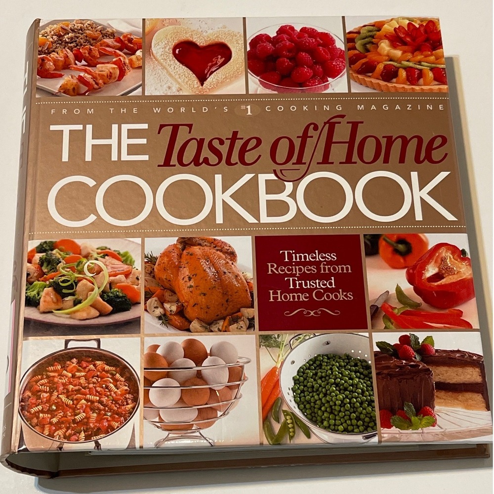 Taste of Home Cookbook Binder 1st Edition 1200+ Recipes Ring Bound Hardcover2006